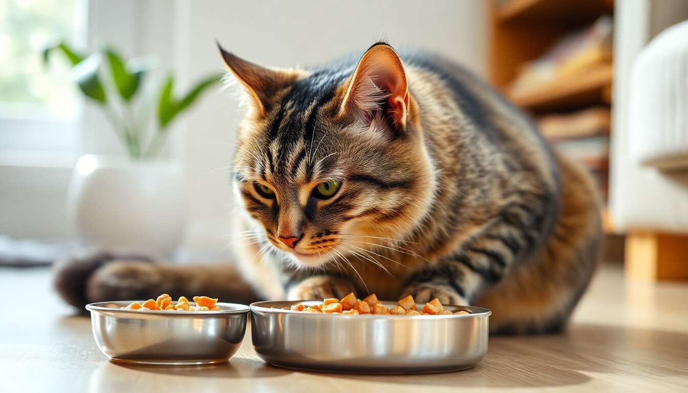 Alimentation du chat senior : ce qui change