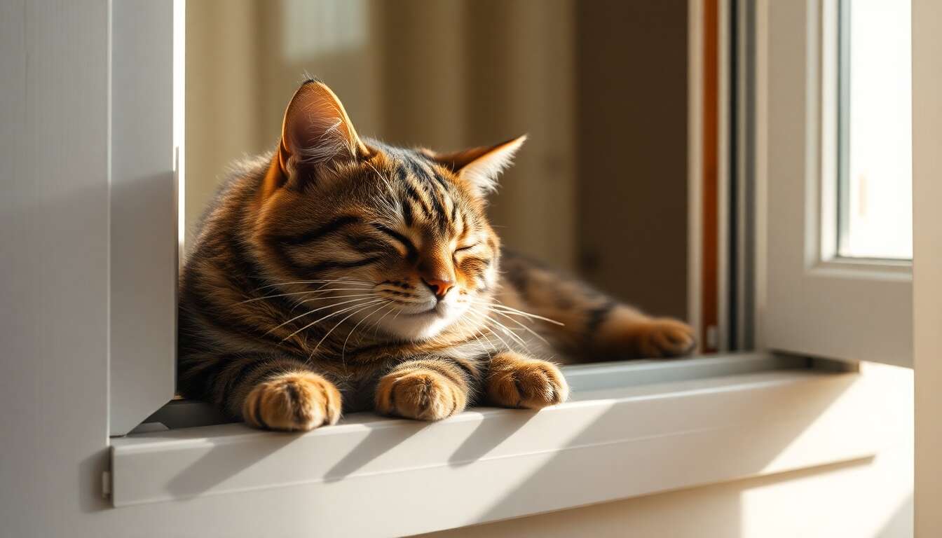 Lumière naturelle : bienfaits pour la santé des chats
