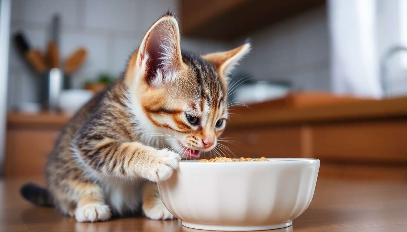 Quelle quantité de nourriture pour un chaton ?