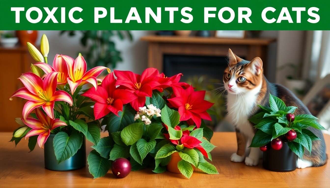 Plantes dangereuses pour les chats
