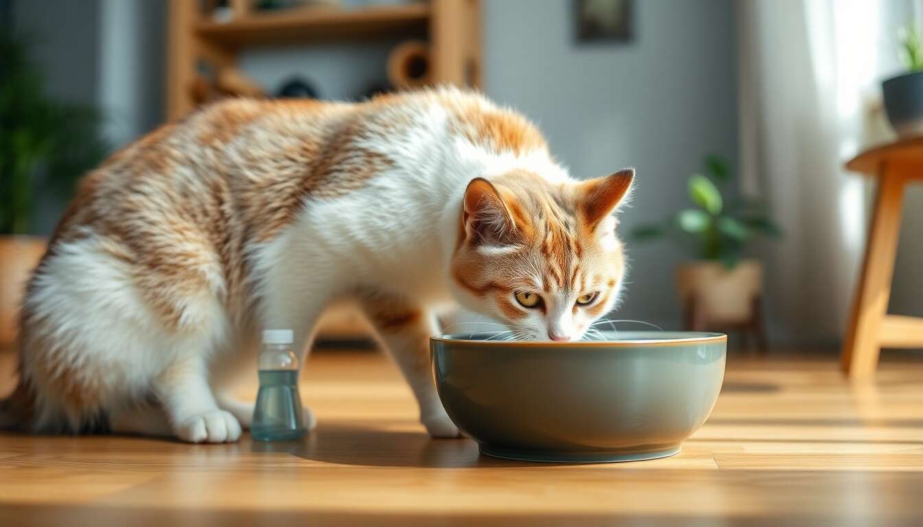 L'importance de l'hydratation chez les chats