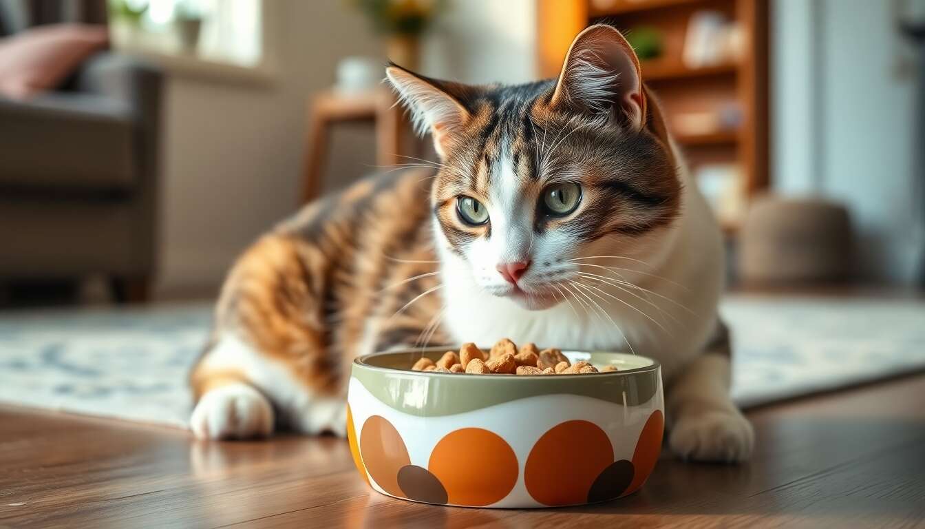 Croquettes pour chat : solutions aux problèmes urinaires