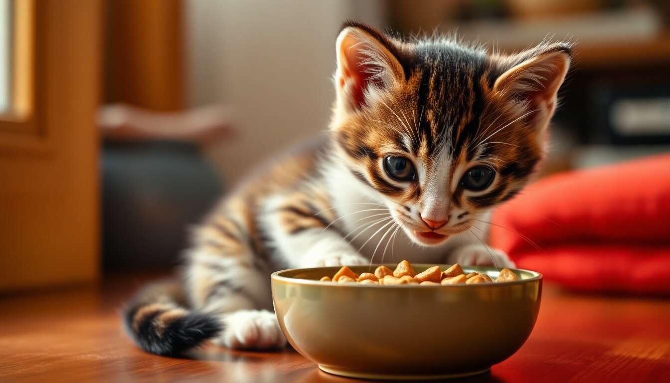 Comment nourrir un chaton de 2 mois : conseils essentiels