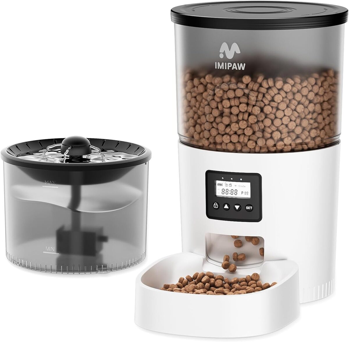 Test Distributeur Automatique IMIPAW : croquettes et Eau pour Chat