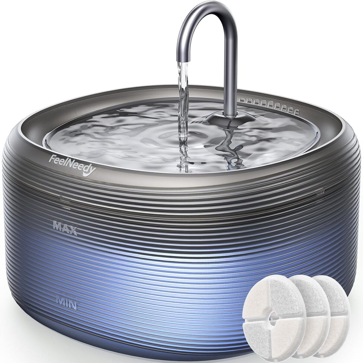 Test FEELNEEDY 3, 2L : notre avis sur la fontaine à eau pour chats innovante