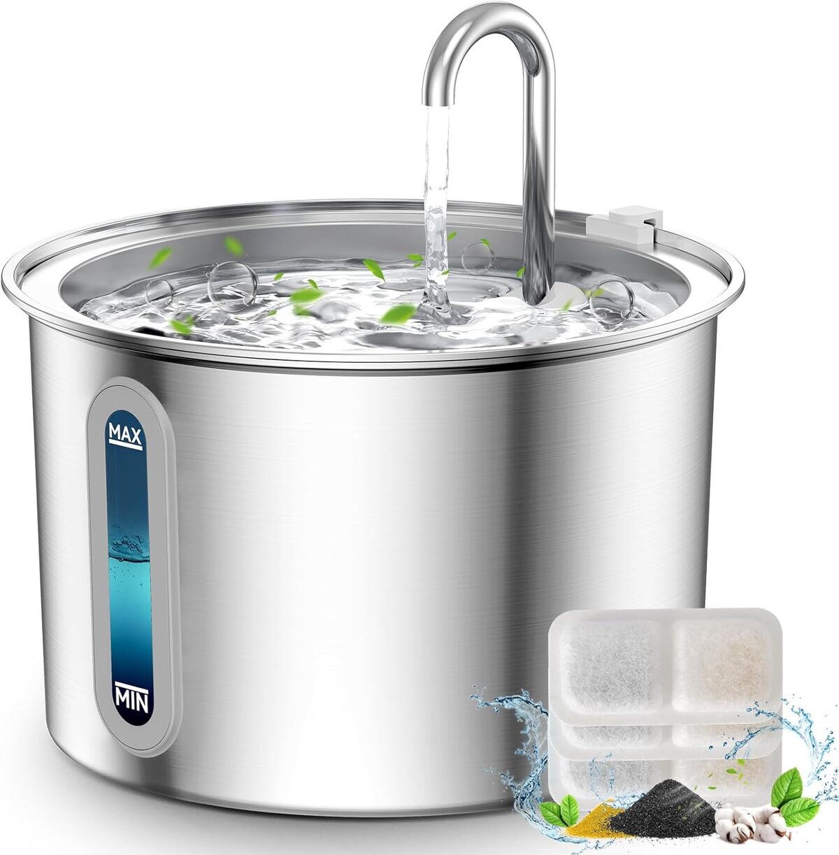 Test Oneisall : notre avis sur la fontaine à eau inox pour chat
