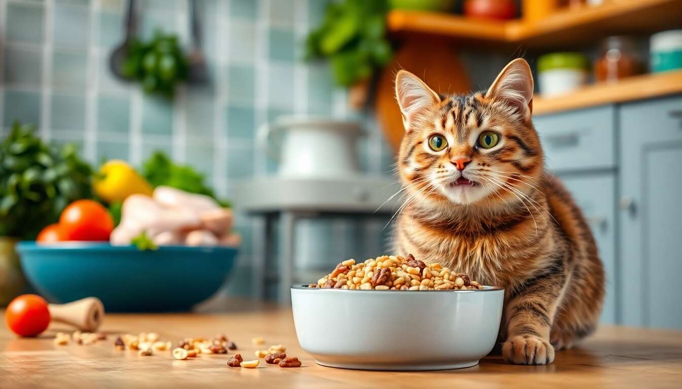 Avantages et risques de l'alimentation maison pour chats