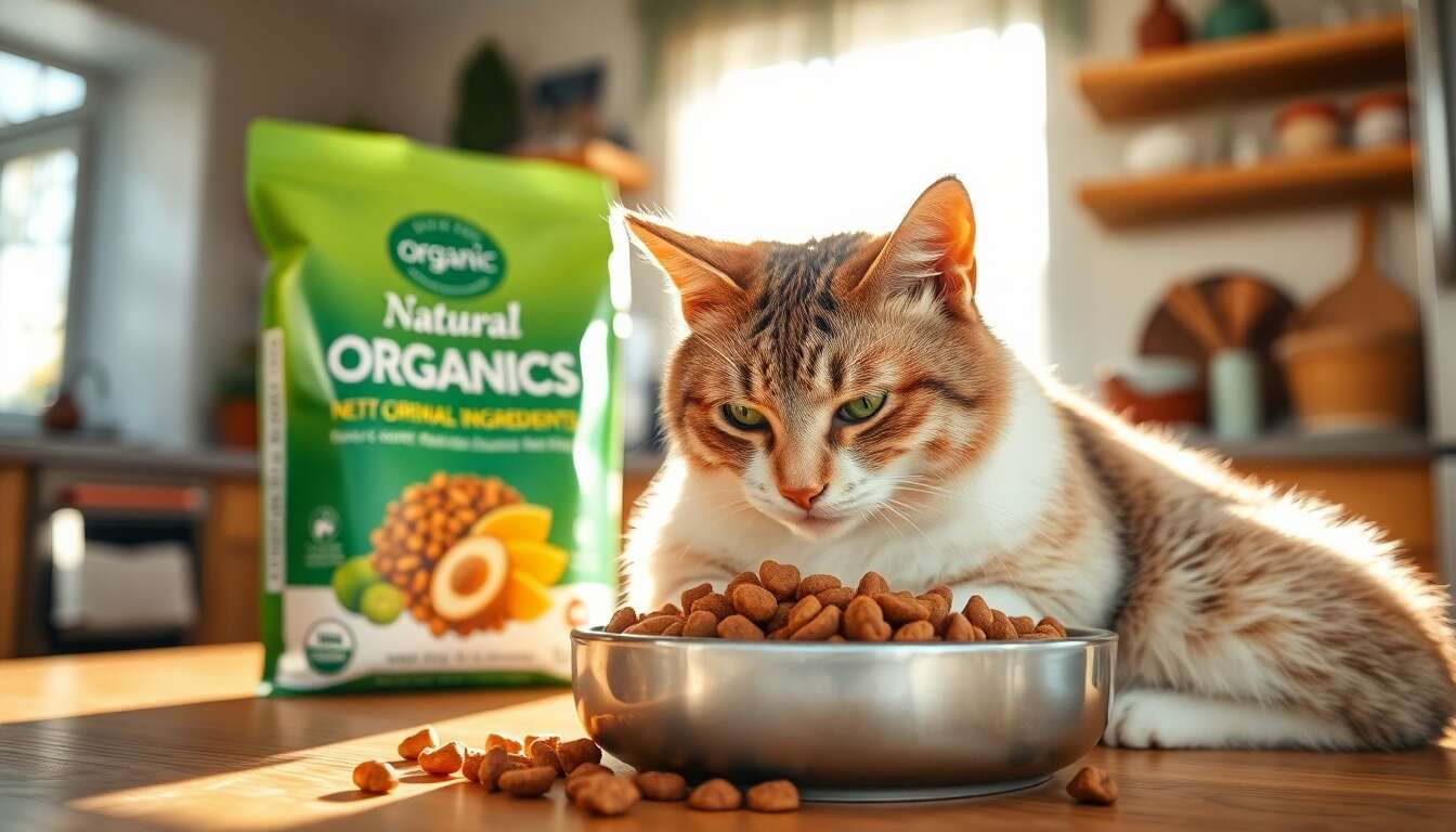 Vérités et mensonges sur les croquettes bios pour chat