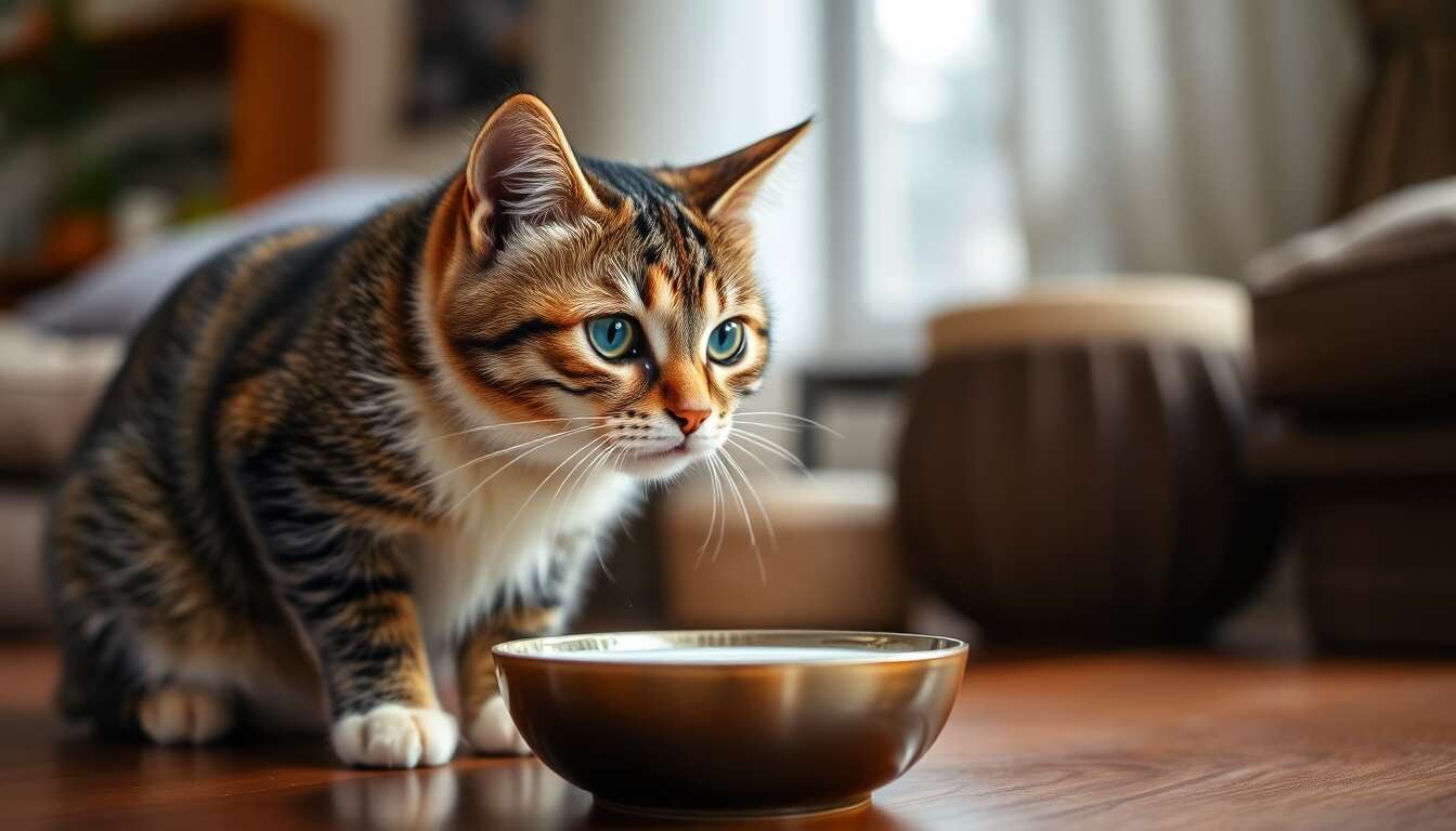 Peut-on donner du lait à son chat ?