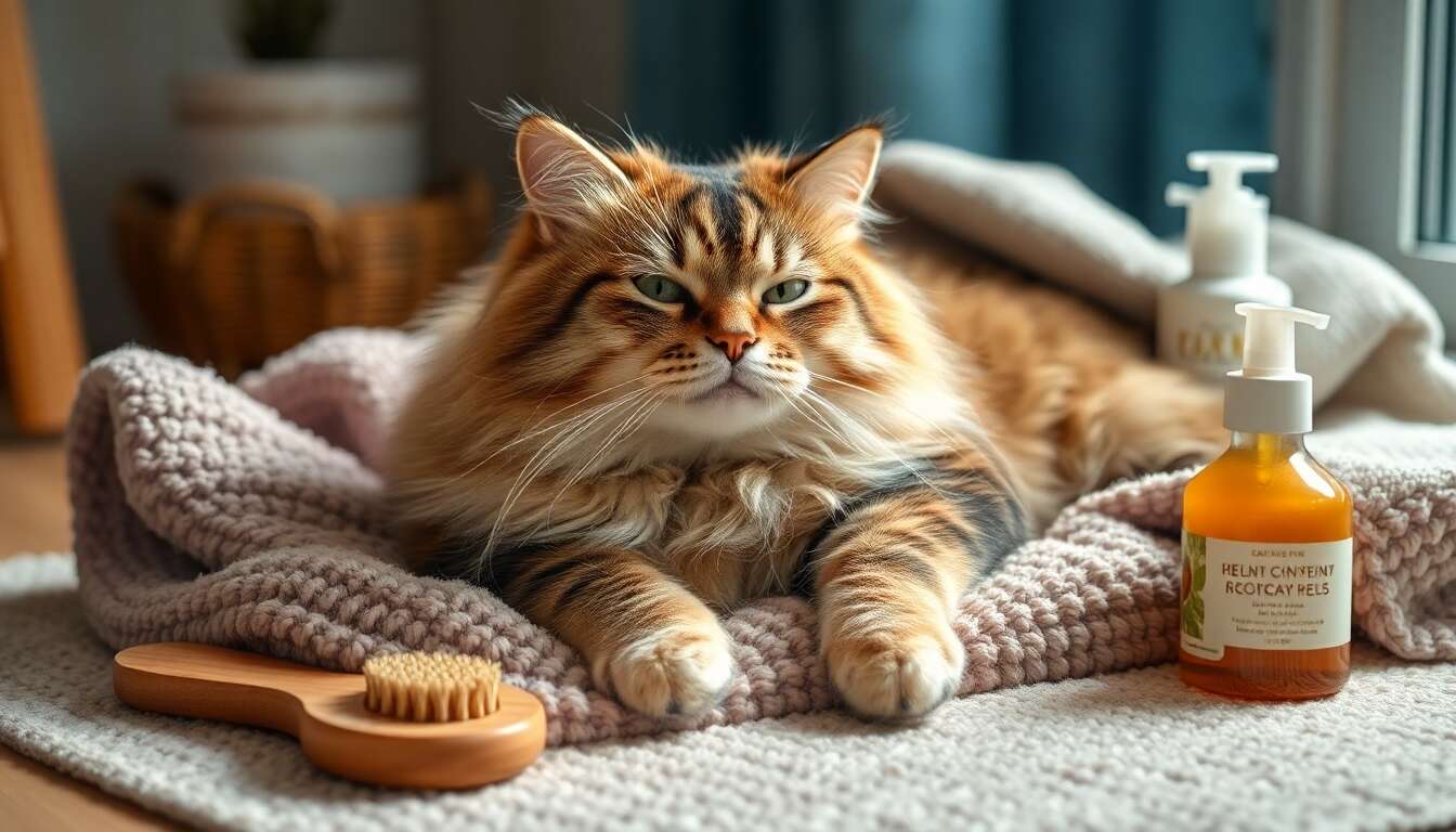 Soins et toilettage pour chats âgés : conseils de bien-être