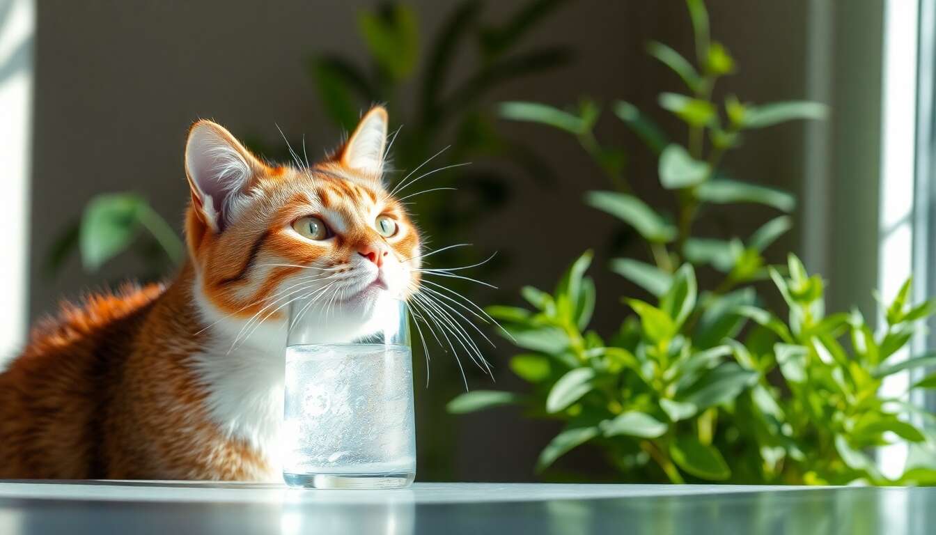 Prévenir la déshydratation chez les chats