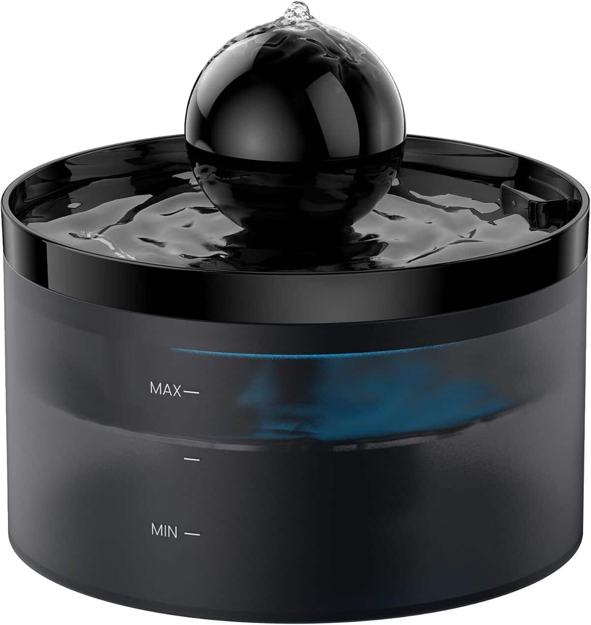 Avis sur la fontaine à eau chat 2L: orbes et filtration avancée