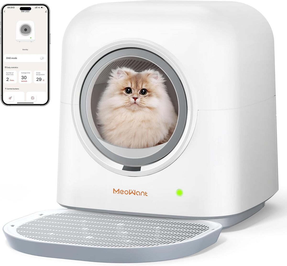 Test : le bac à litière MeoWant, un allié intelligent pour vos chats