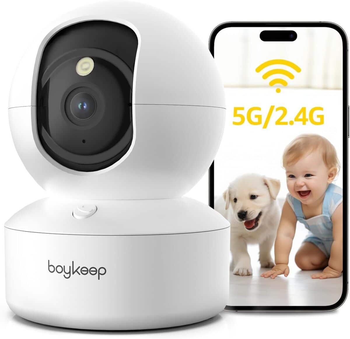 Test BoyKeep : caméra 2K pour animaux et sécurité intérieure
