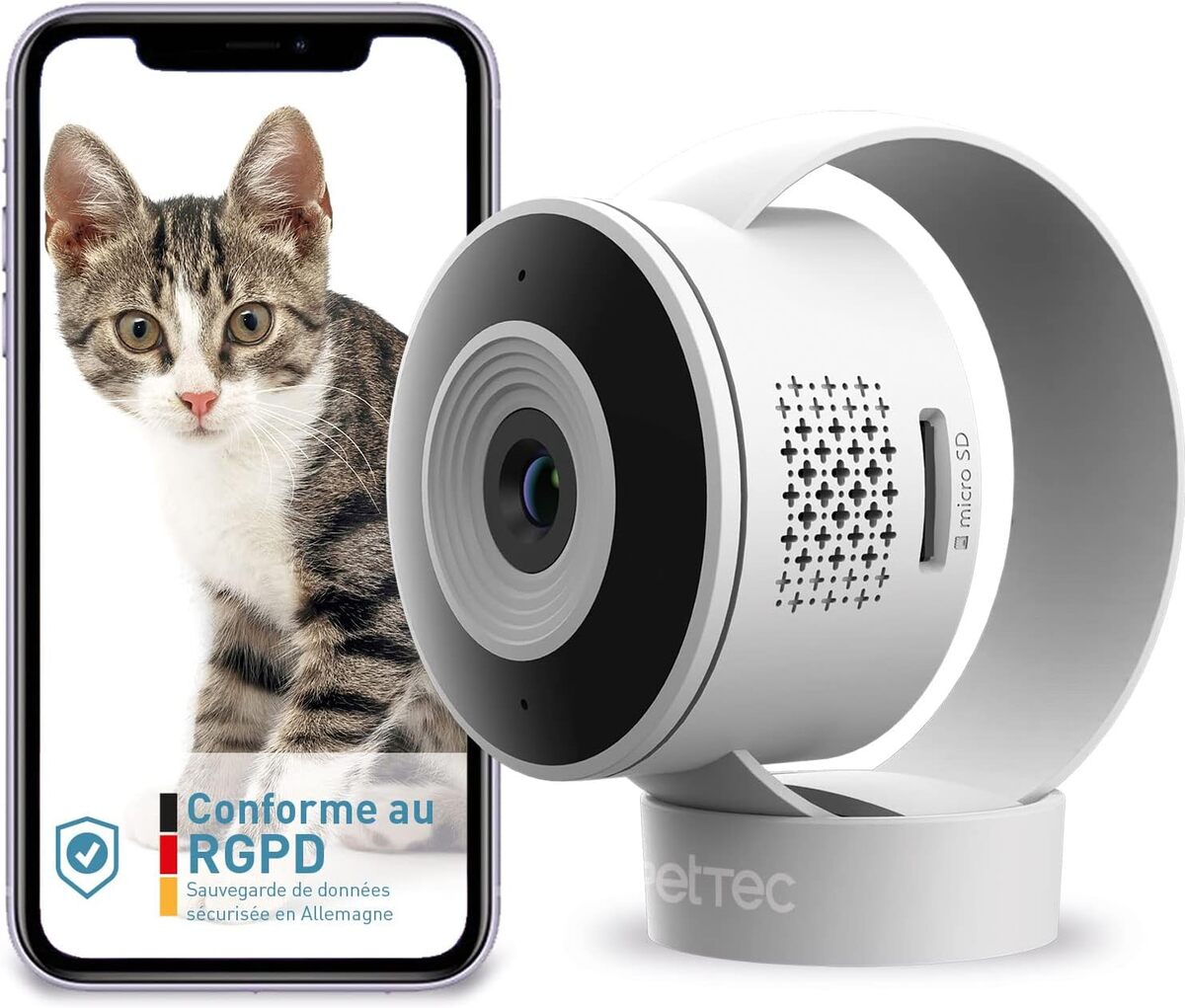 Test de la PetTec® Cam Lite : caméra pour animaux avec vision nocturne