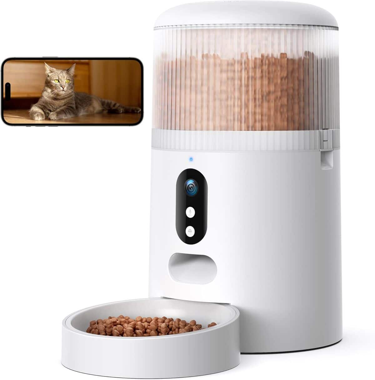 Test : faroro distributeur croquettes chat automatique avec caméra HD et vision nocturne
