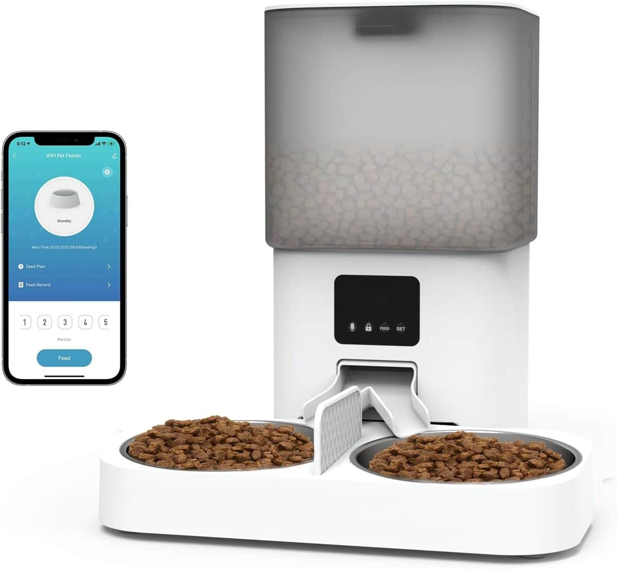 Test : mangeoire automatique Suitchi pour deux chats