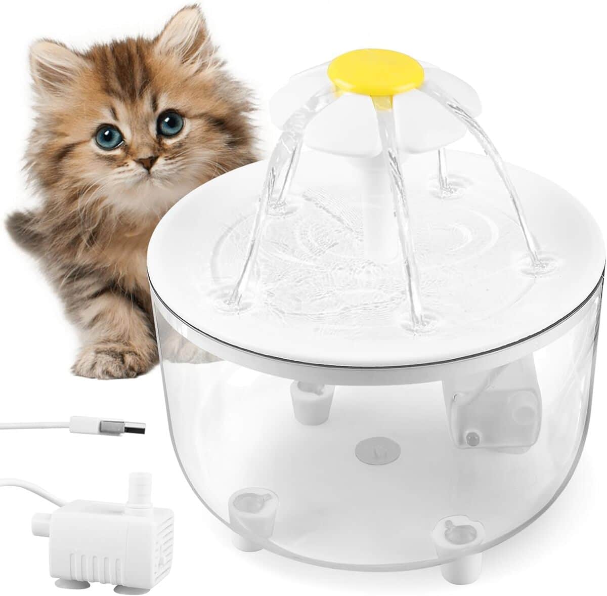 Avis sur la fontaine WIYETY 1L ultra silencieuse pour chat