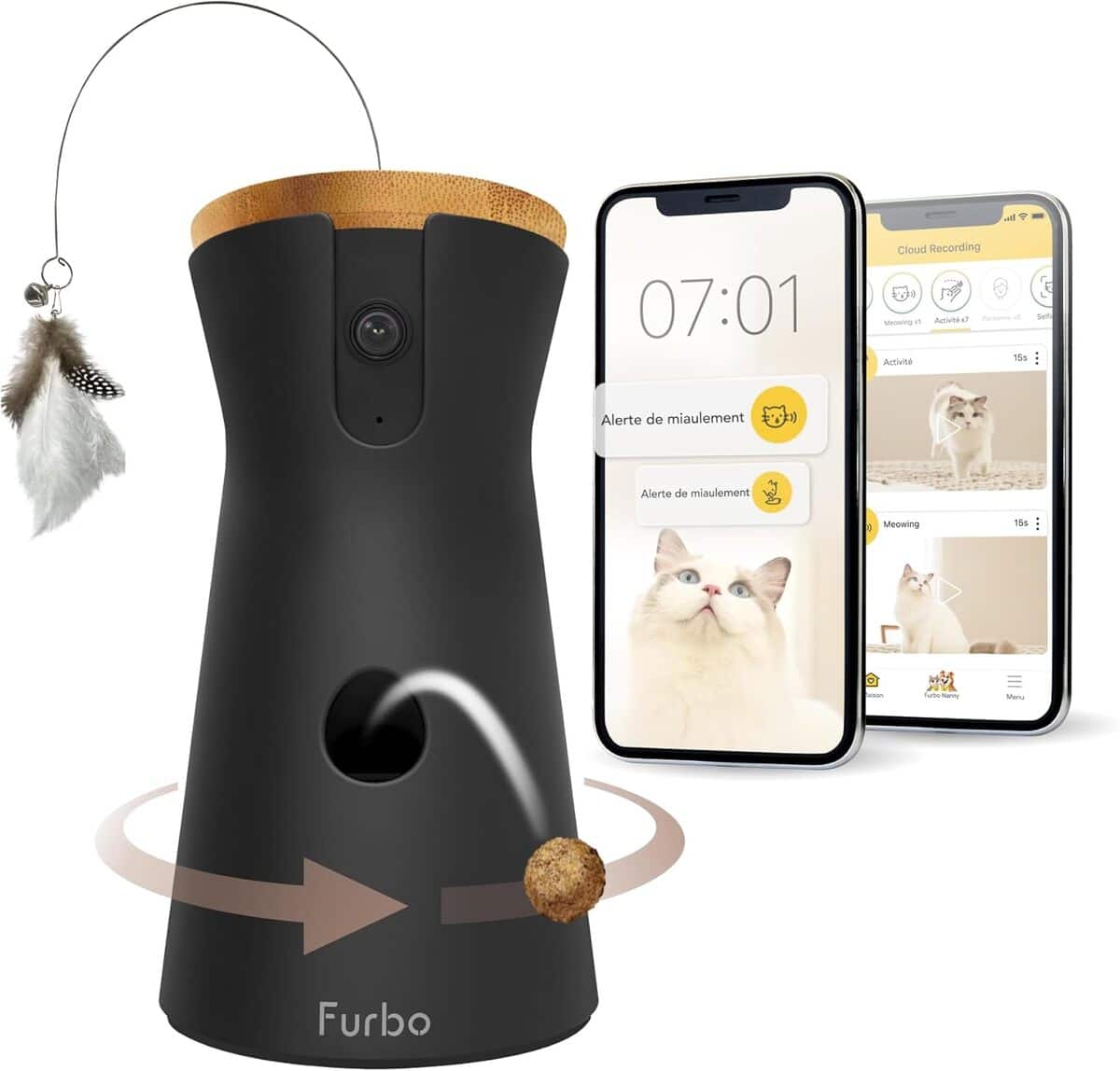 Test Furbo : caméra HD intelligente pour chat