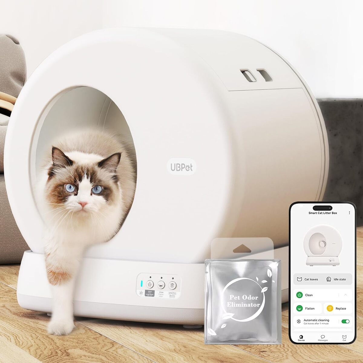 Test : litière autonome Litière Automatique, innovation pour chats