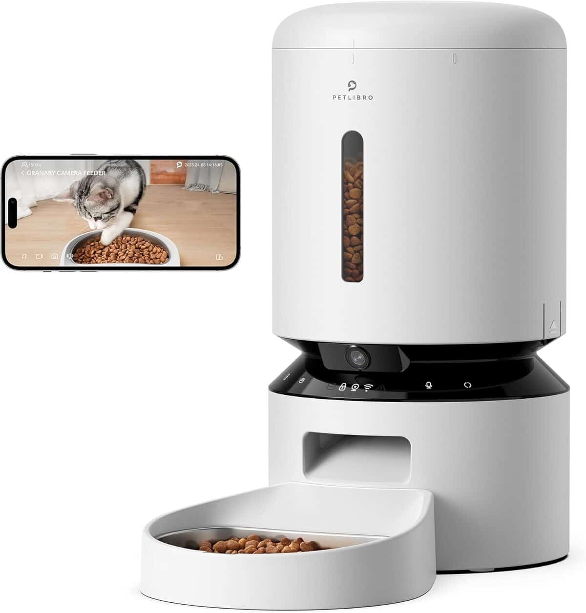 Test : distributeur connecté pour animaux Petlibro 5L avec caméra