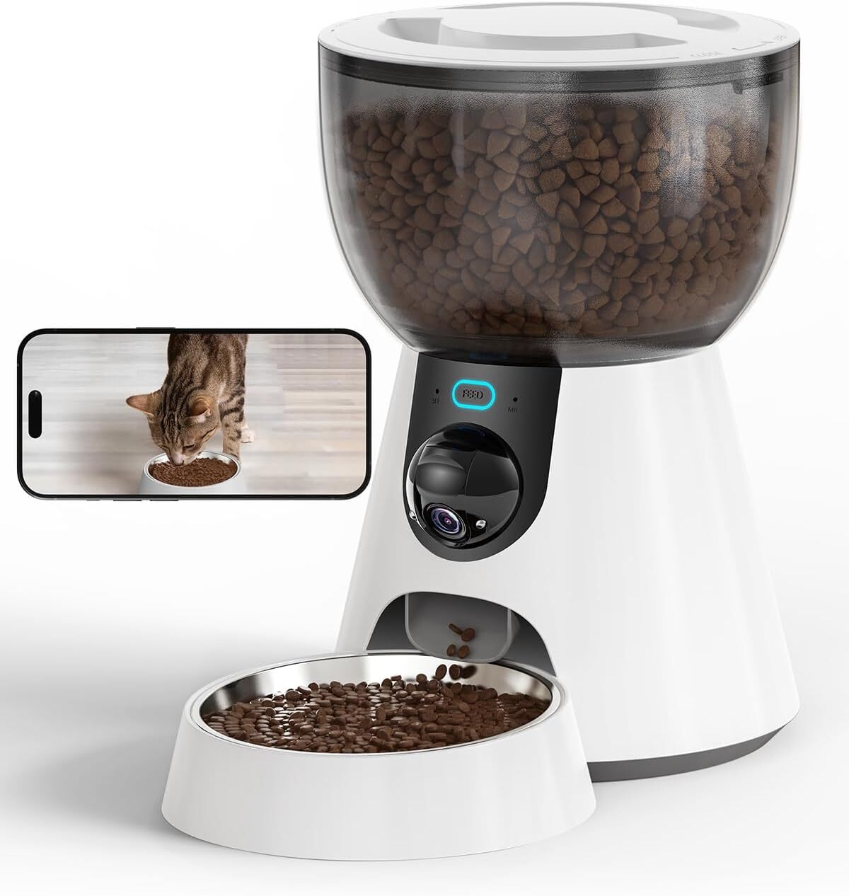 Test du distributeur automatique Wi-Fi pour chat : autonomie 30 jours