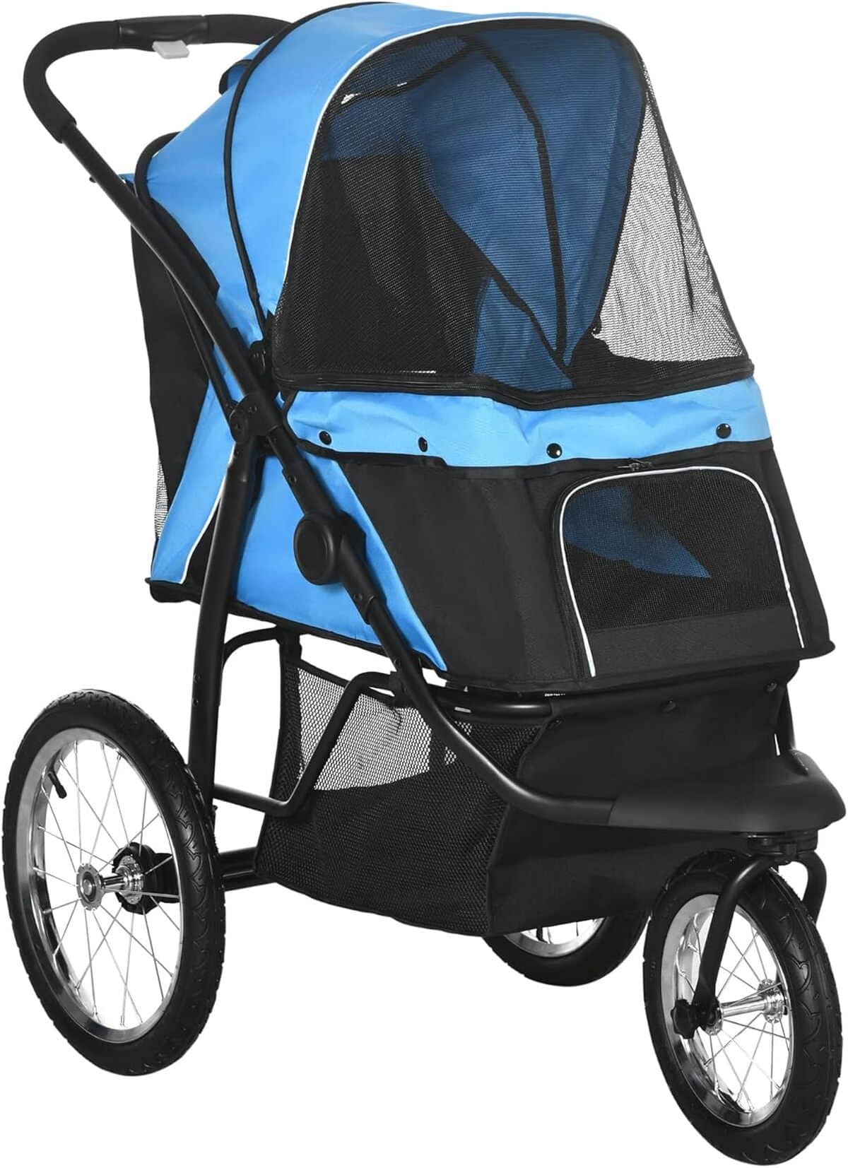 Test de la poussette PawHut pour chien et chat : pratique et polyvalente