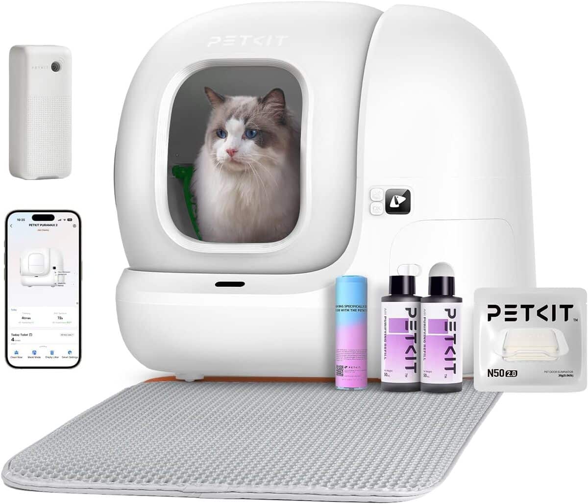 Test de la litière autonettoyante PETKIT Pura Max 2 : efficacité et sécurité garanties