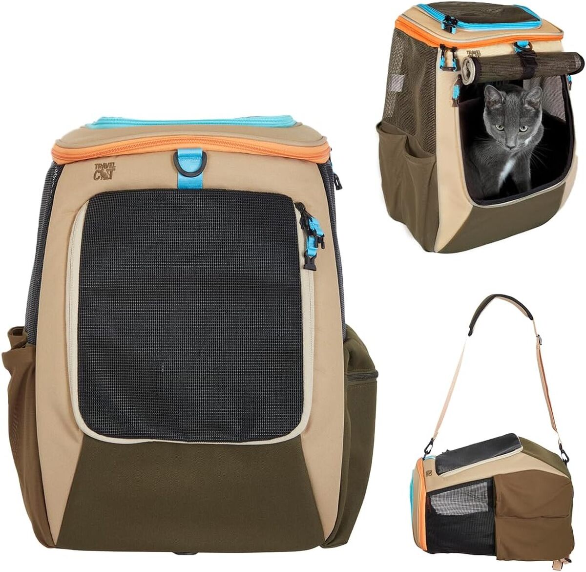 Test du sac à dos portable Travel Cat The Navigator Earth pour chats aventureux