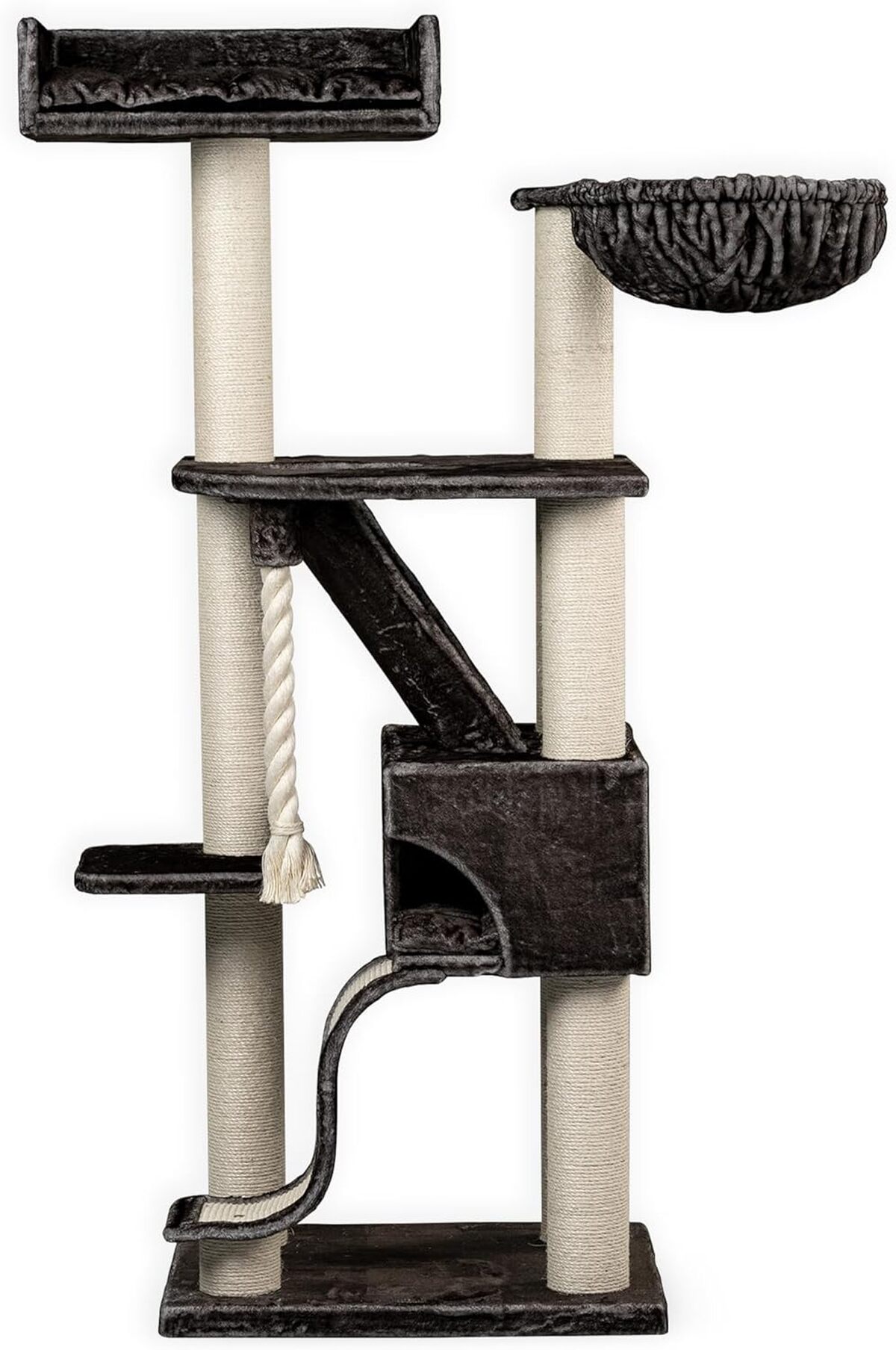 Test de l'arbre à chat XXL Kilimandjaro : solidité et design pour grands chats