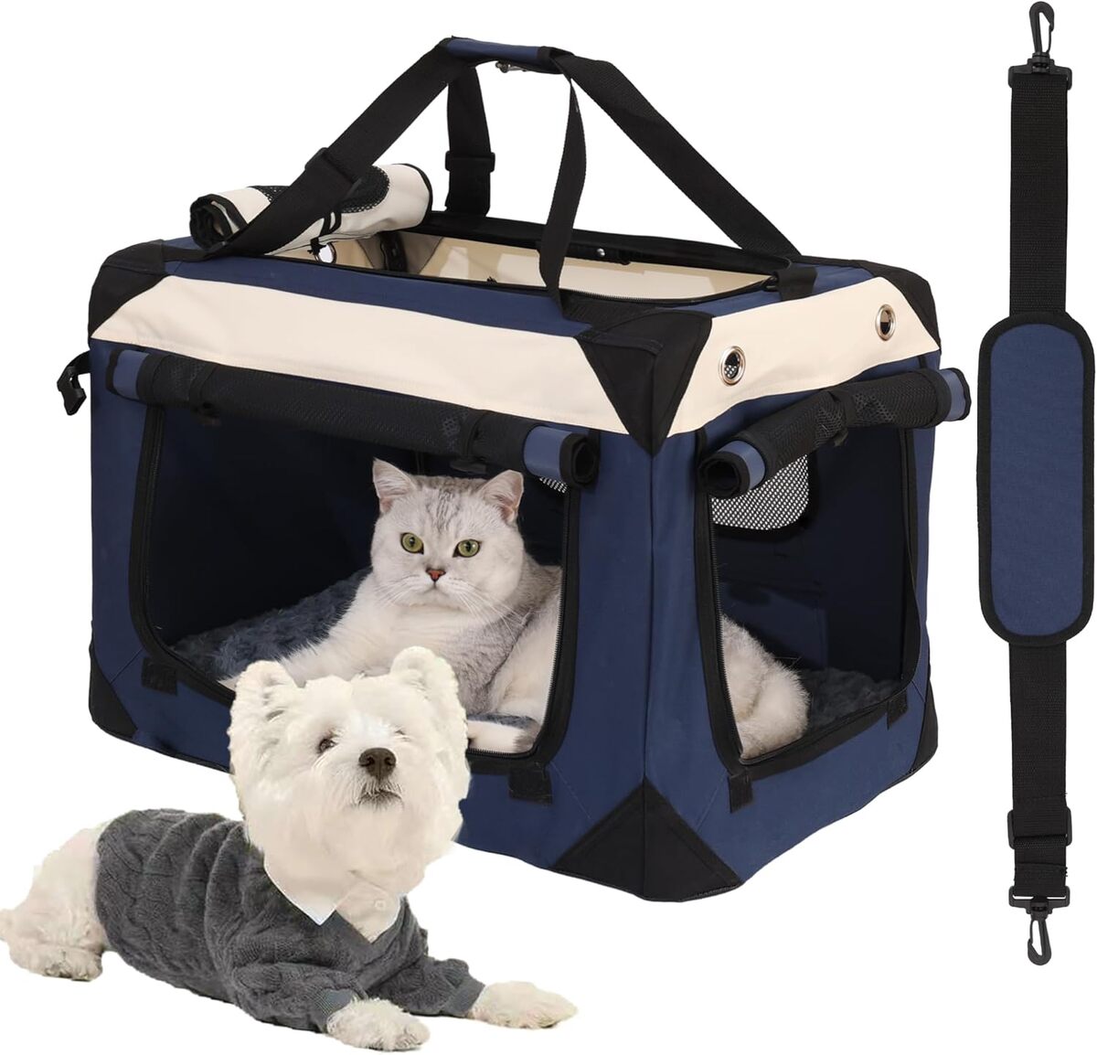 Test : sac de transport MIUZMORE pour chat, pratique et confortable