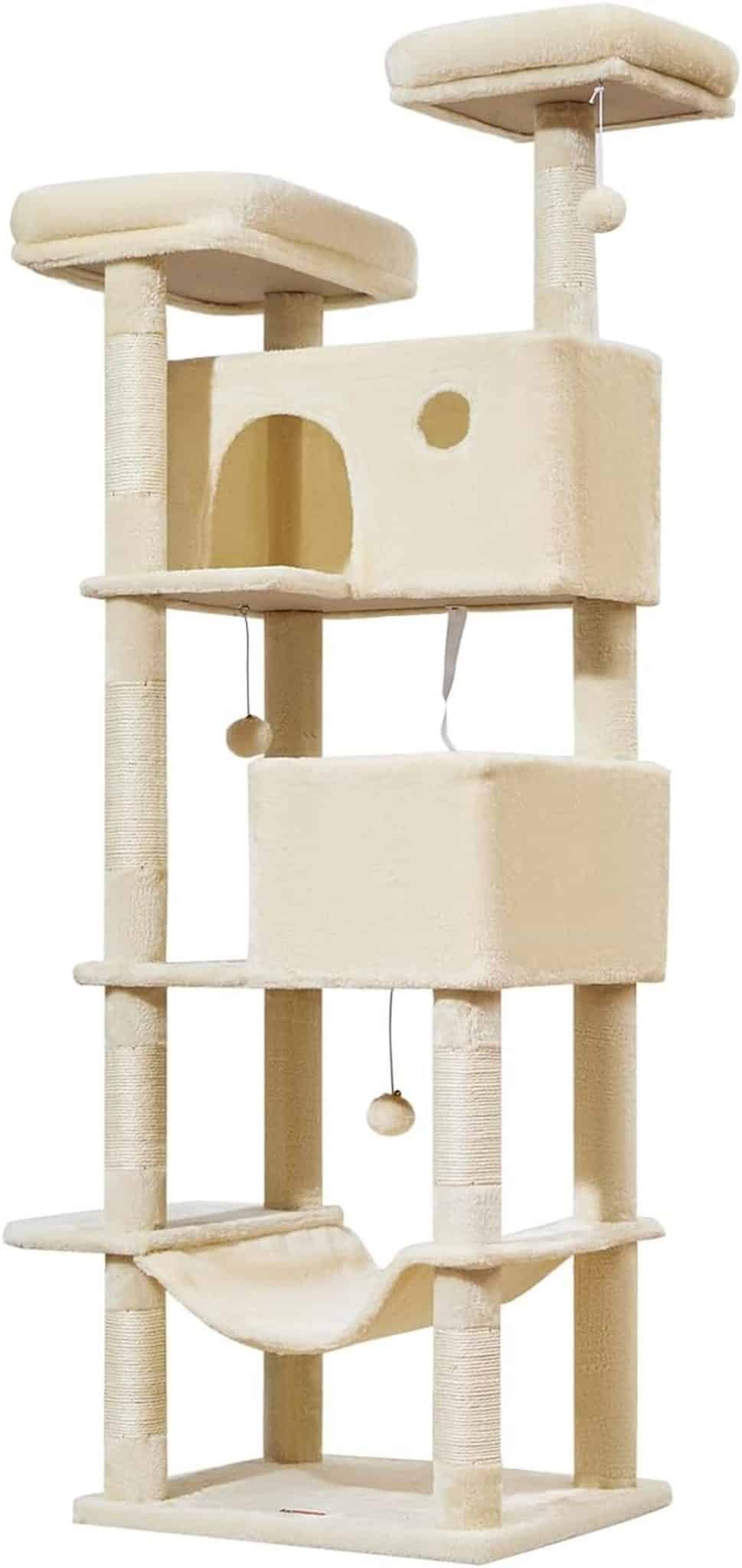 Test : arbre à chat Taoqimiao MS030LM 178 cm, le paradis des grands félins