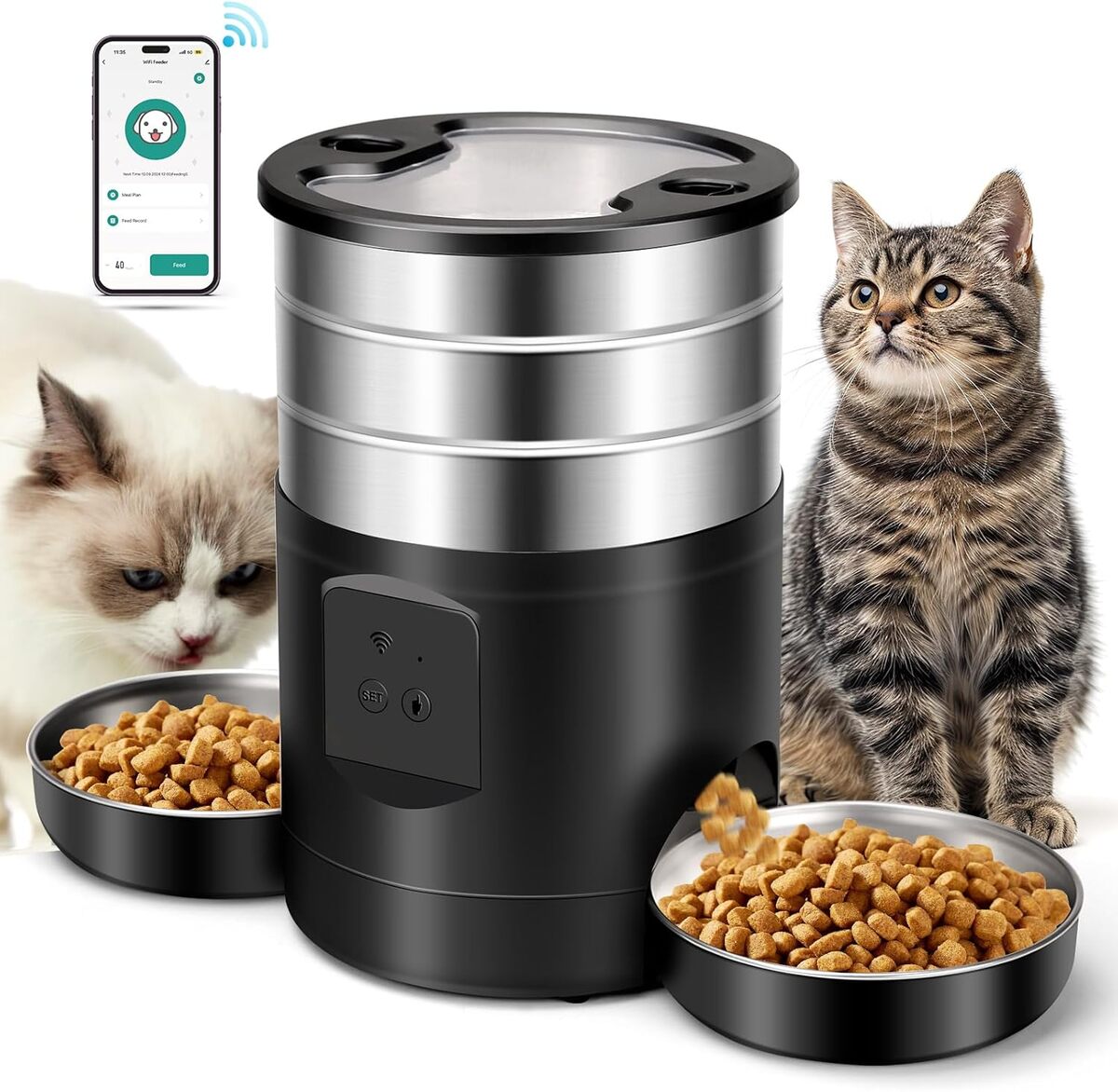 Test du distributeur WiFi 5L pour chats et chiens
