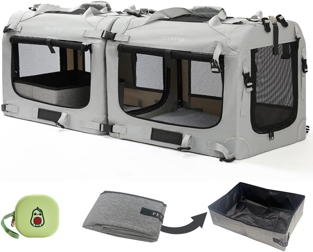 Test du sac de transport pliable Petseek : confort et praticité pour vos animaux