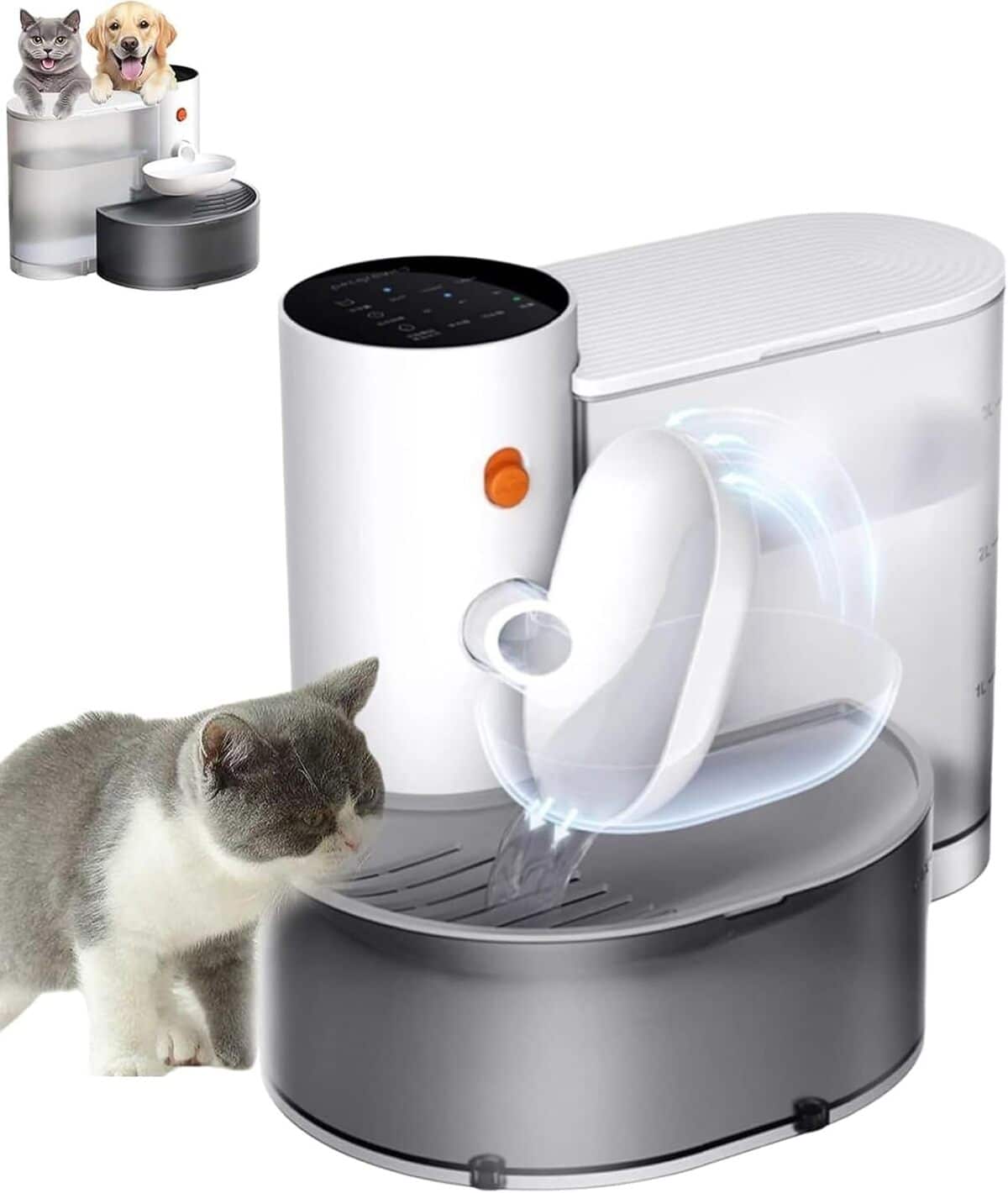 Test : fontaine à eau intelligente sans filtre pour animaux - 180 jours d'endurance