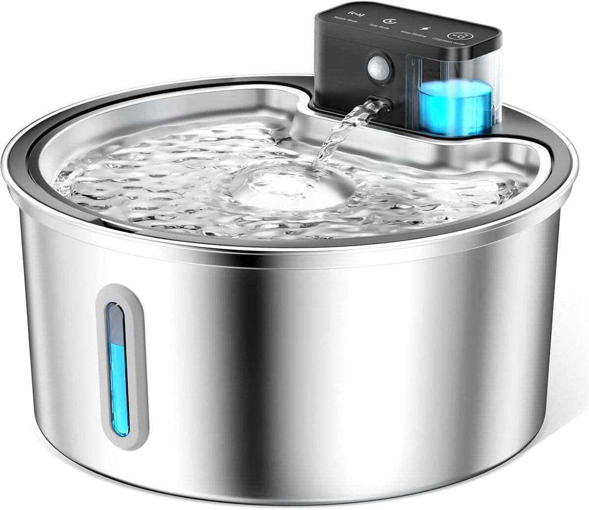 Test : fontaine à eau sans fil PawPoll 3, 2L pour chat, détection et LED