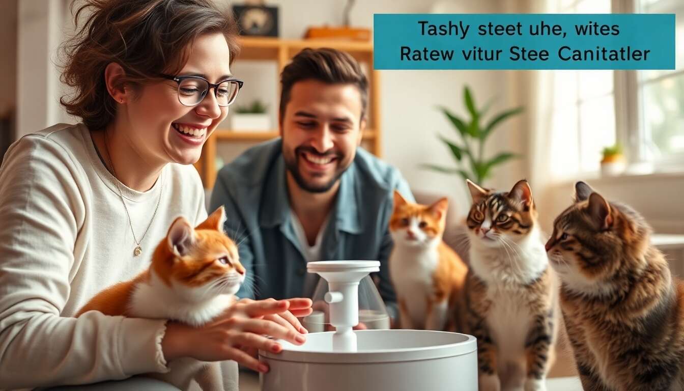 Quelle est la meilleure fontaine à eau pour chats ?