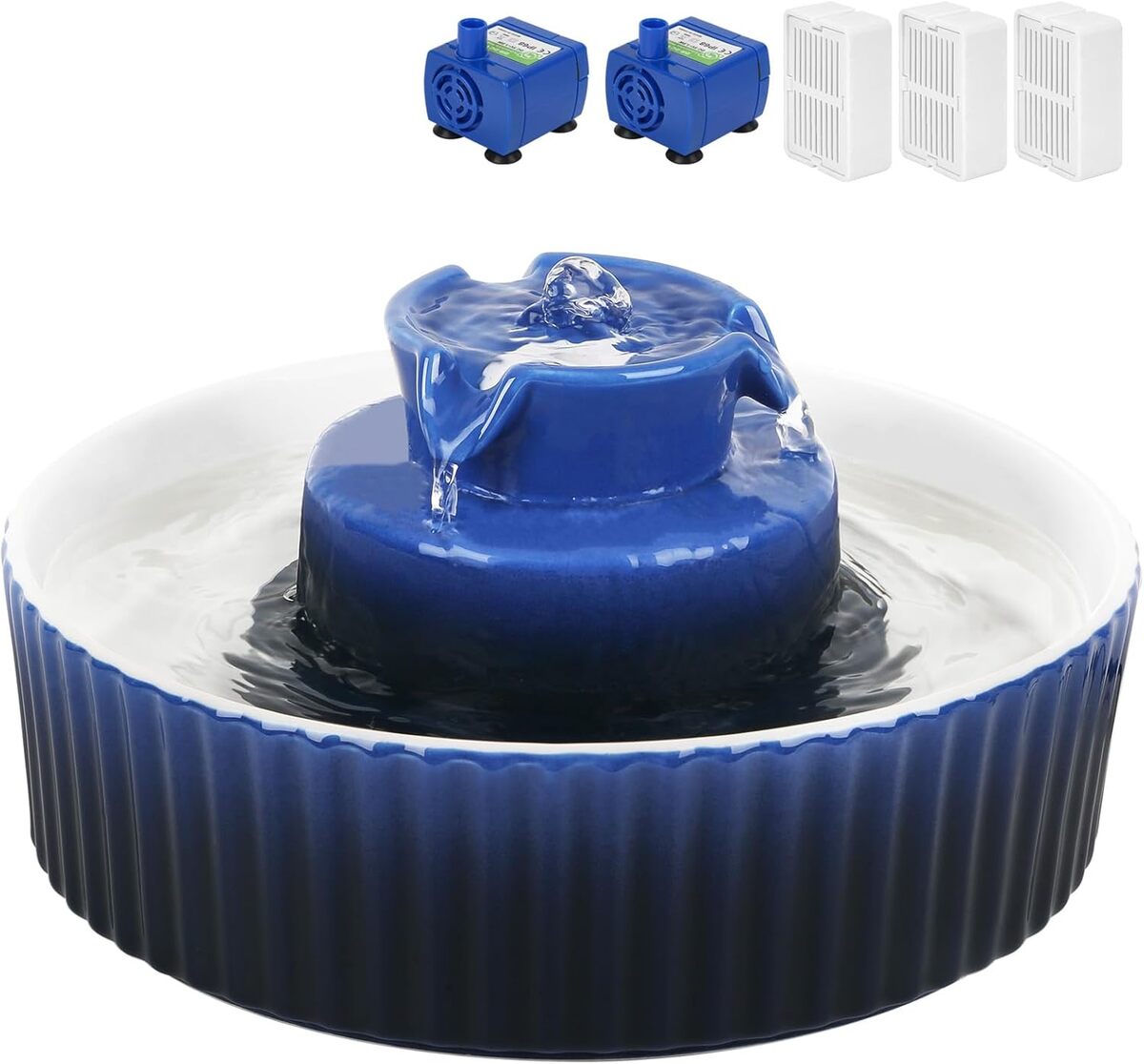 Test de la fontaine à eau Kenepet en céramique pour animaux