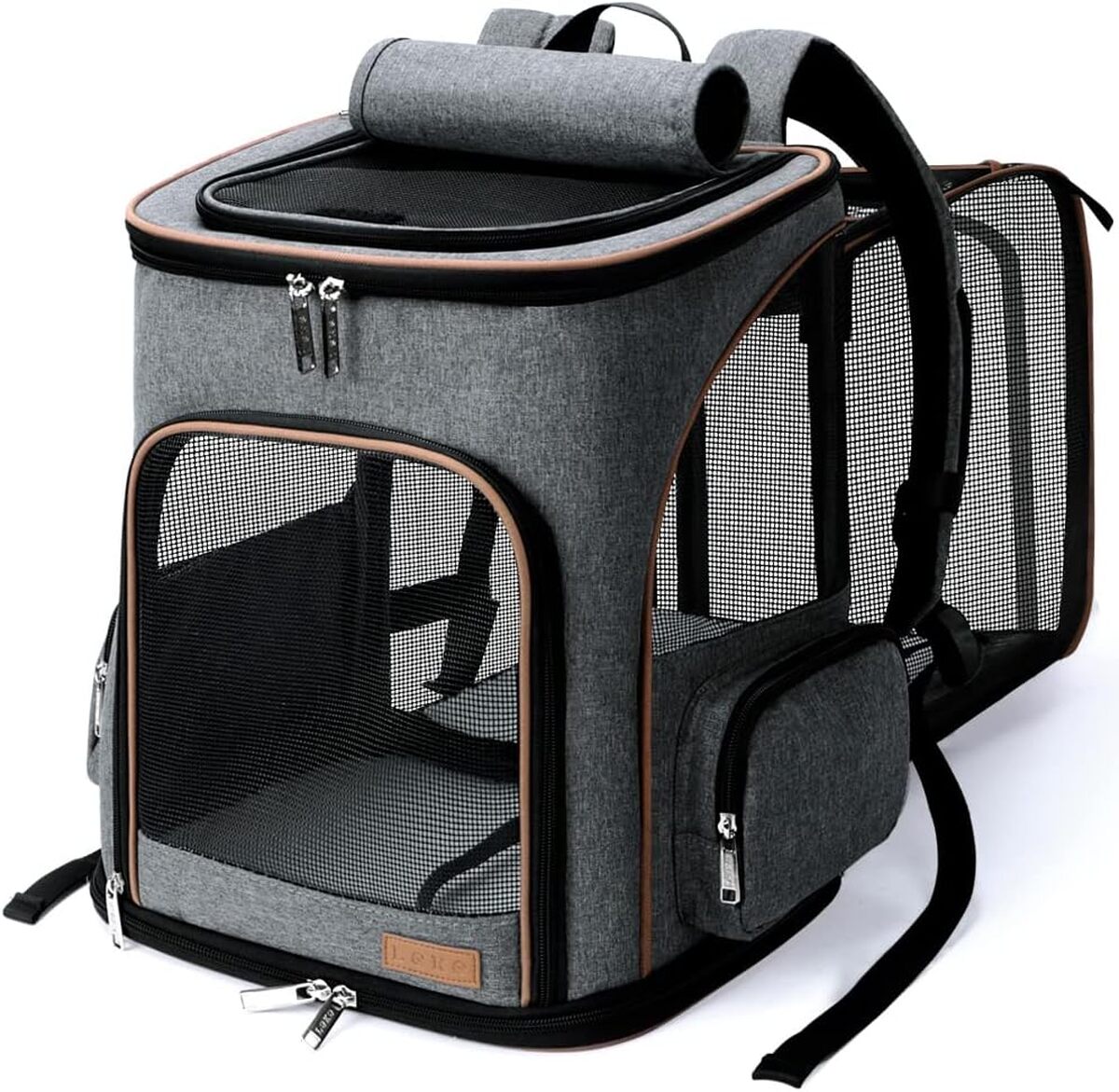 Test du sac à dos extensible Lekesky pour animaux de compagnie