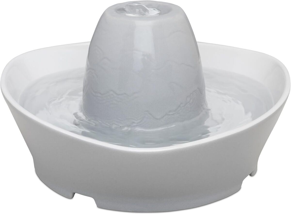 Test de la fontaine en céramique Bord du Ruisseau 1, 8 L de PetSafe : silencieuse et filtrante