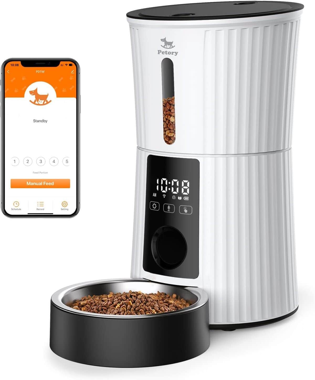 Test : petory mangeoire automatique Wi-Fi pour chats et chiens