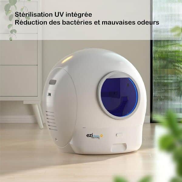 eziclean Litière autonettoyante connectée pour Chat CATBOT K10i