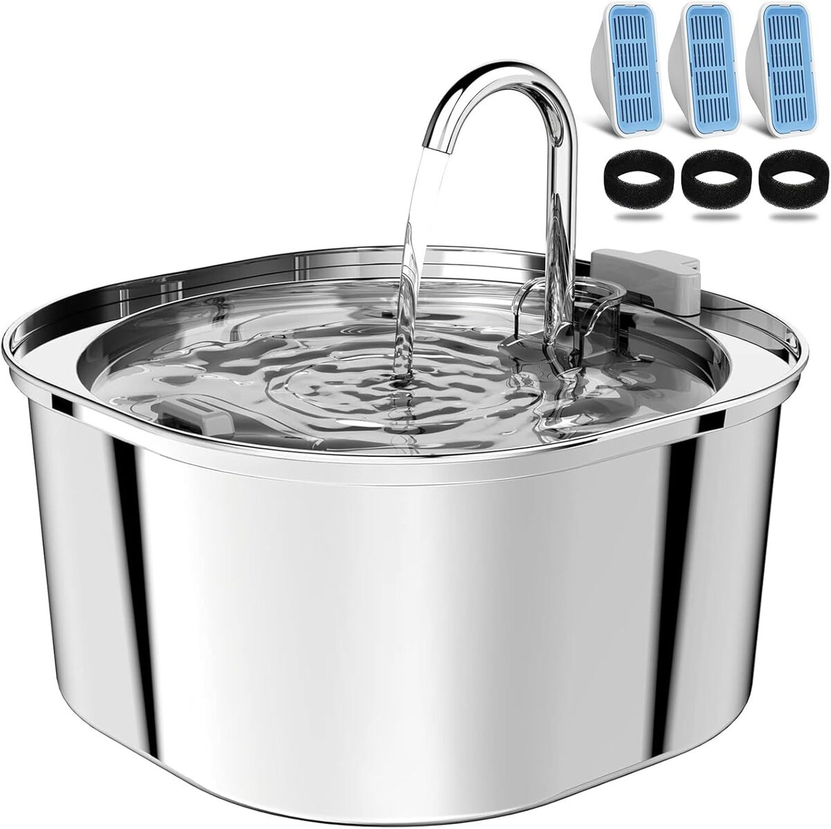 Test de la fontaine à eau PEKTACO 3, 2 L en inox : efficacité et design