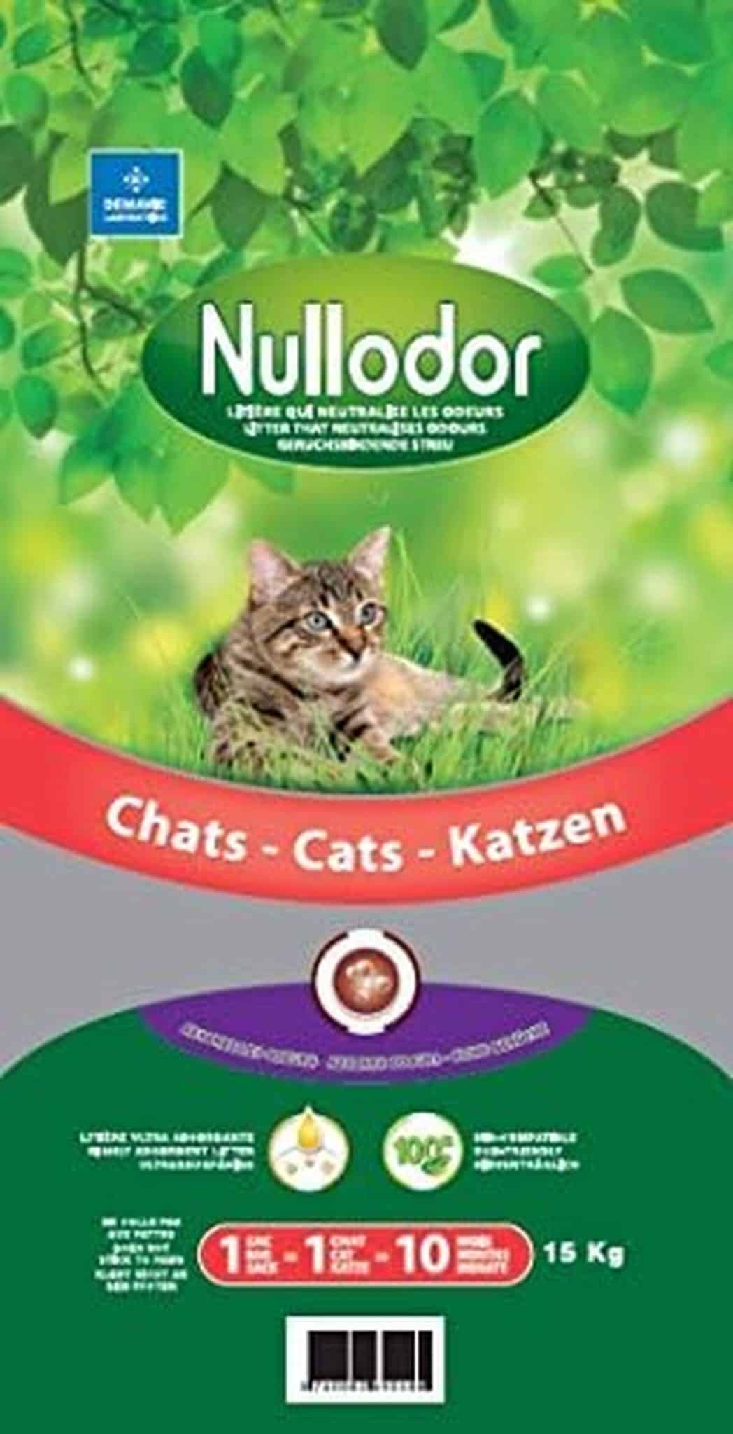Test de la litière en silice Nullodor 15 kg