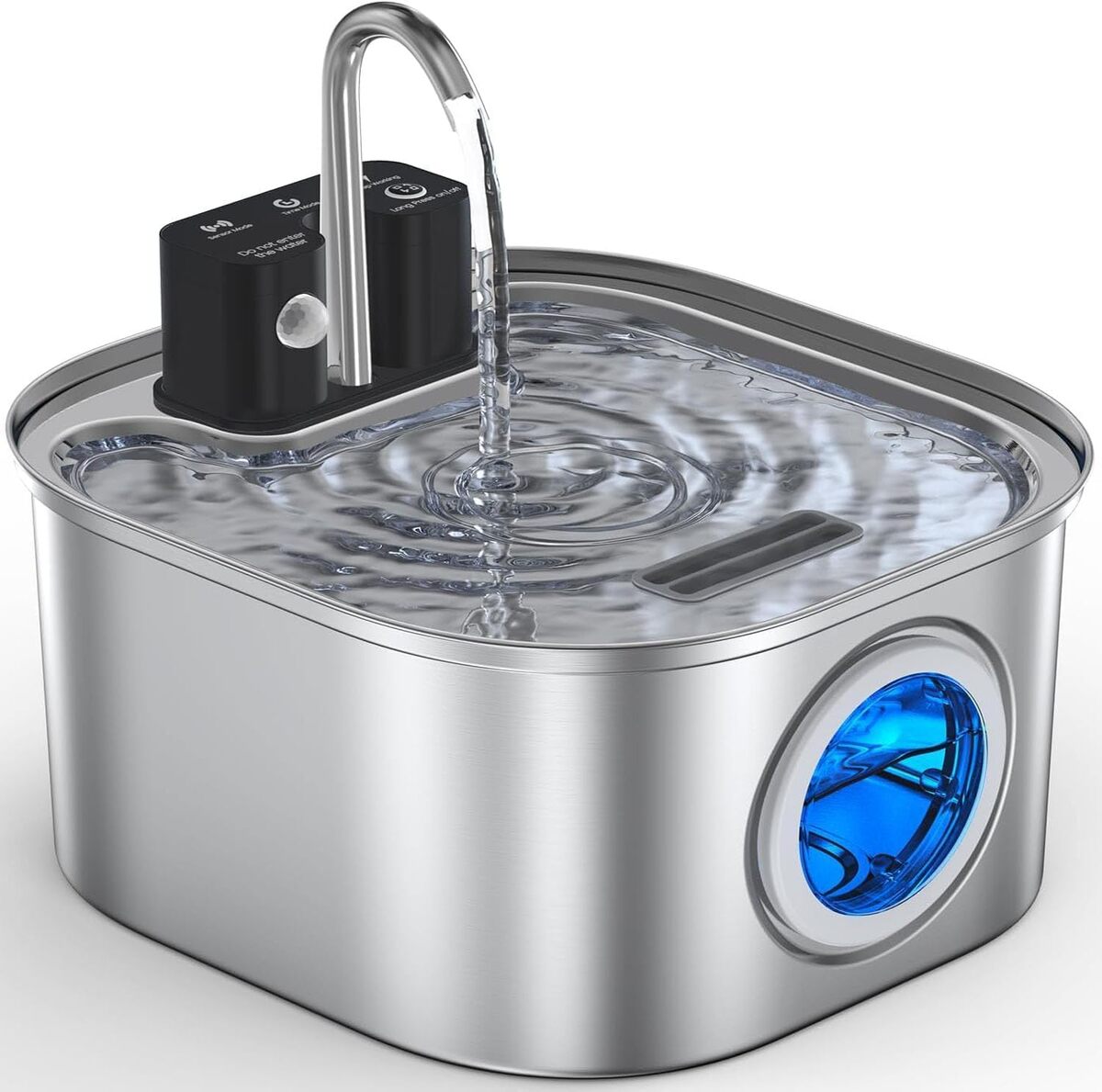 Test : fontaine à eau sans fil Petsafe 3, 2 L en acier inoxydable pour animaux
