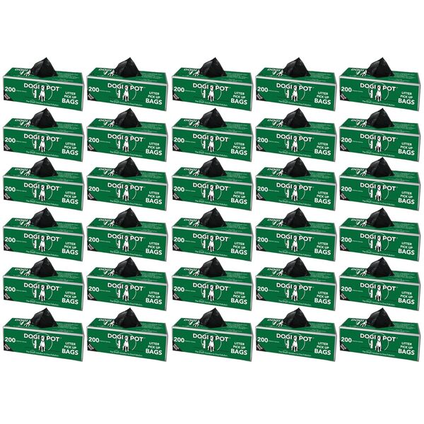 Dogipot 1402–30 30 Rouleau Coque, Sac de litière Pick Up Rouleaux, 200 sacs par rouleau (6000 Sacs)