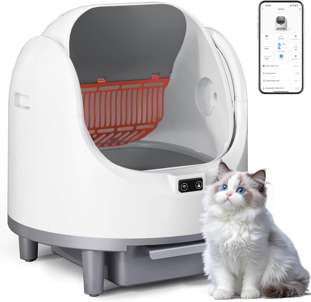 Test de la litière autonettoyante SaniCosi : efficacité et connectivité pour plusieurs chats