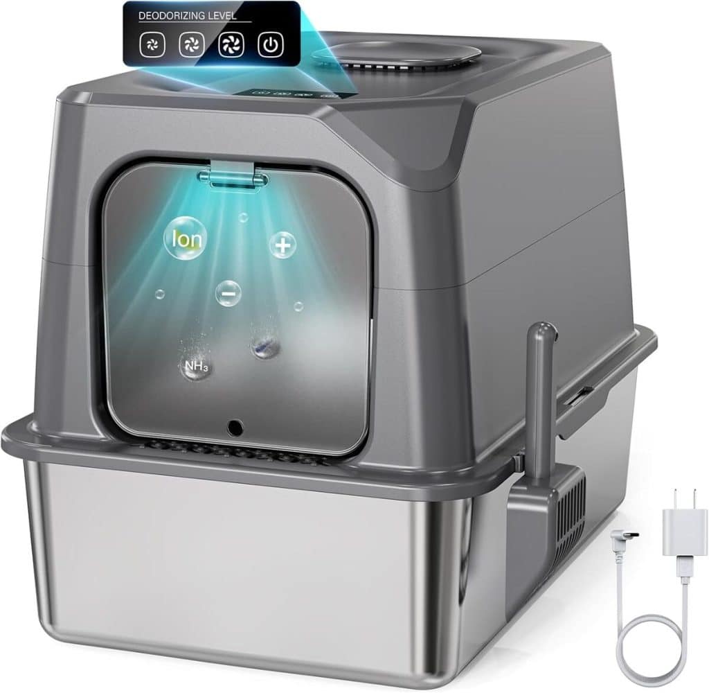 Test litière inox : contrôle intelligent des odeurs