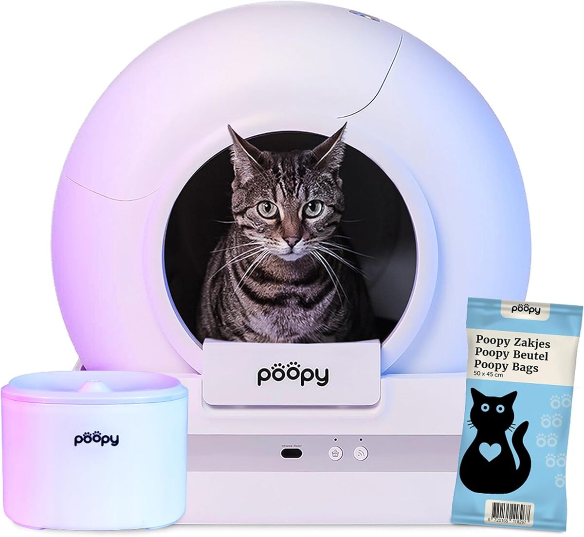 Test : pOOPY Nano 2 litière automatique pour chat avec fontaine et accessoires