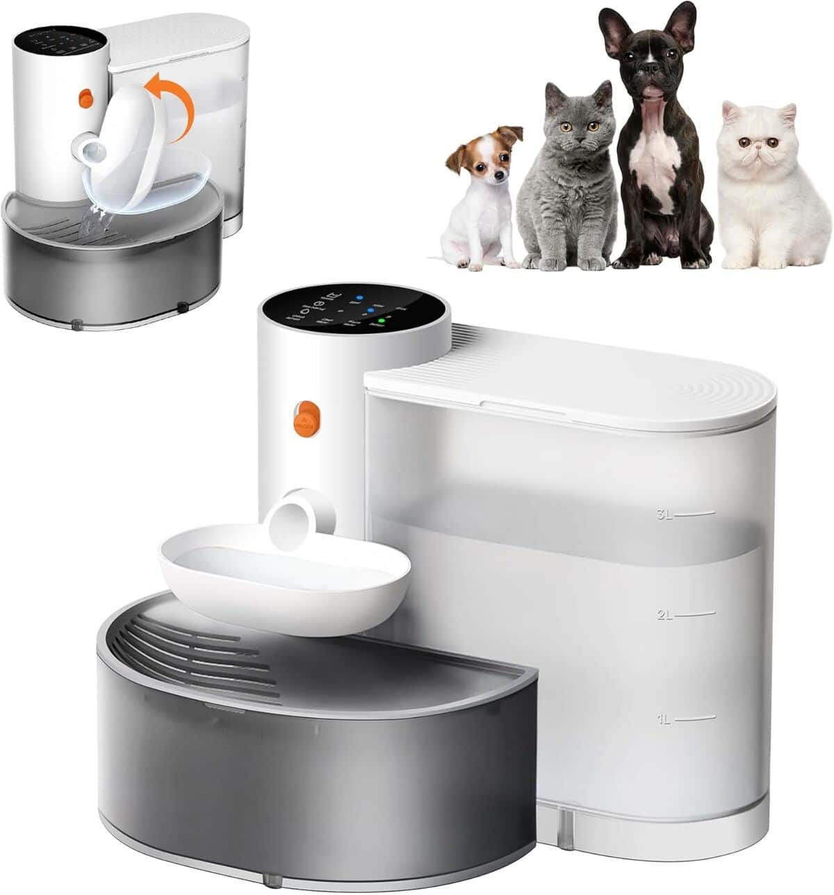 Test : potaroma fontaine à eau automatique pour animaux